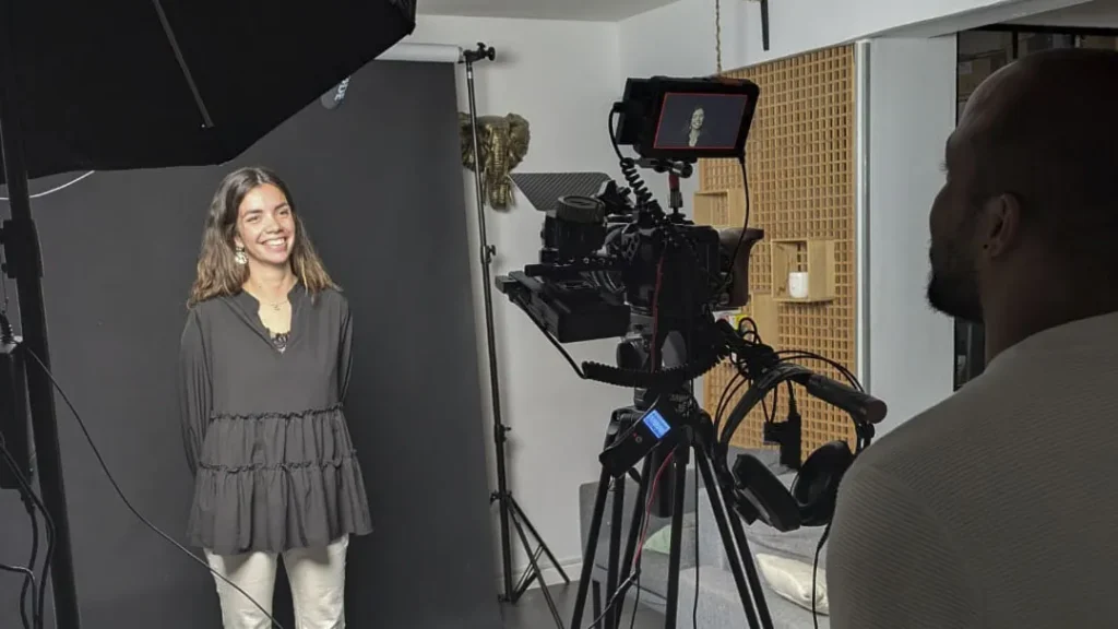 Tournage du documentaire En toute transparence