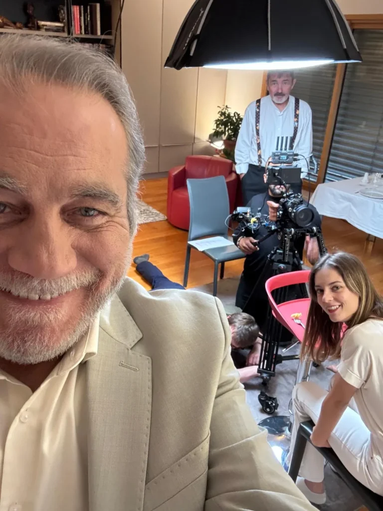 Équipe de tournage du court-métrage Bon à savoir